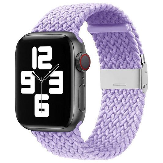Purple Sports Woven Breathable Loop Strap for Apple Watch