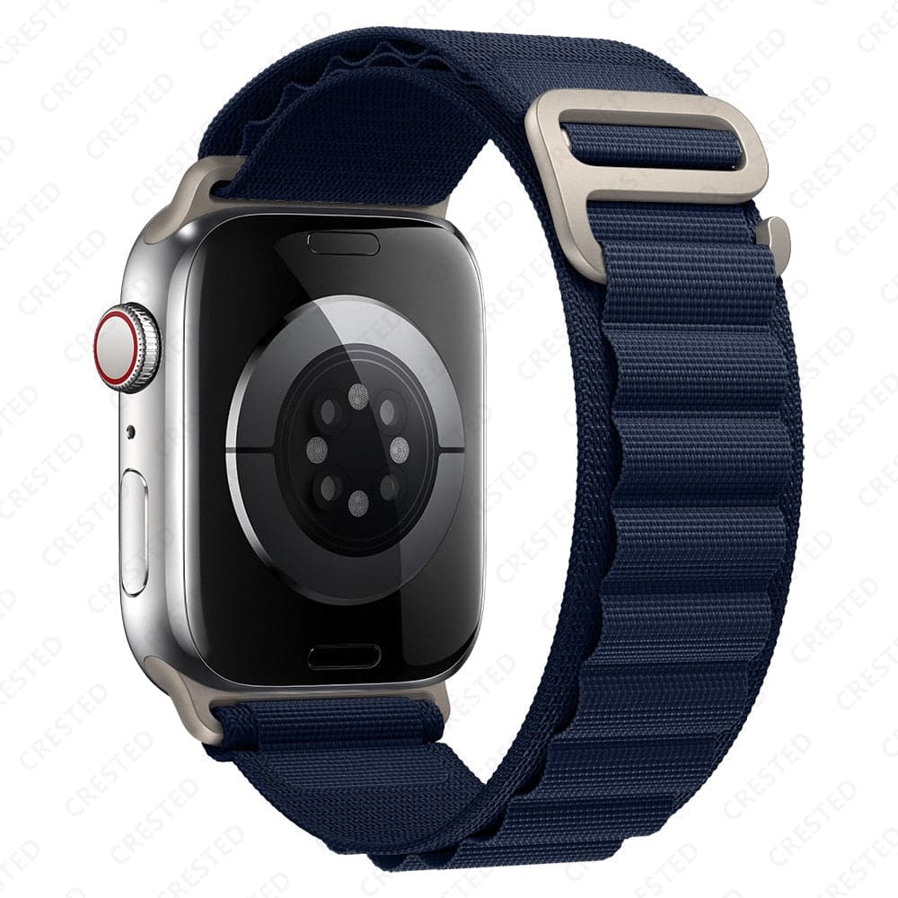 Navy Blue Alpine Strap for Apple Watch – CyStraps