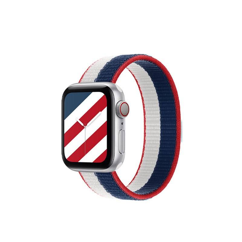 America Sports Polyester Loop Strap for Apple Watch