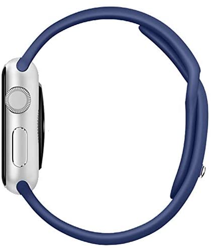 Cobalt Blue Silicone Strap for Apple Watch