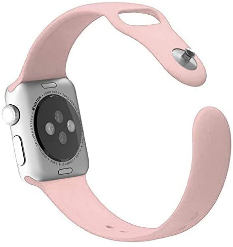 Pink Silicone Strap for Apple Watch