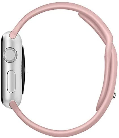 Pink Silicone Strap for Apple Watch