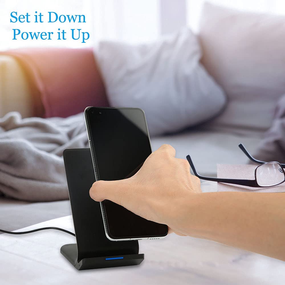 2 in 1 Qi-Certified Wireless Charging Station for iPhone & Airpods