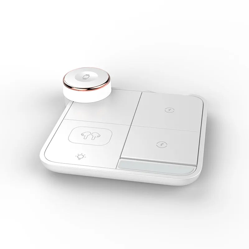 3 in 1 Foldable Wireless Charging Station for iPhone, Apple Watch & Airpods