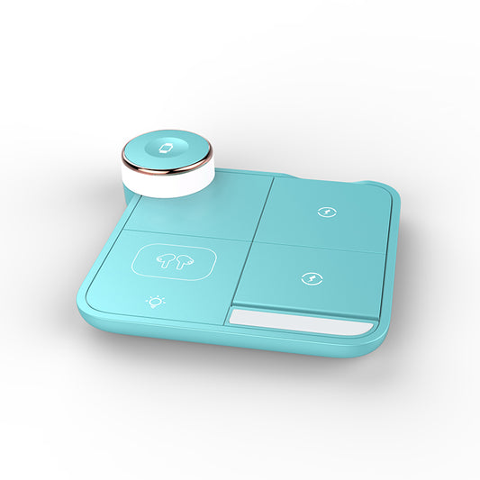 3 in 1 Foldable Wireless Charging Station for iPhone, Apple Watch & Airpods