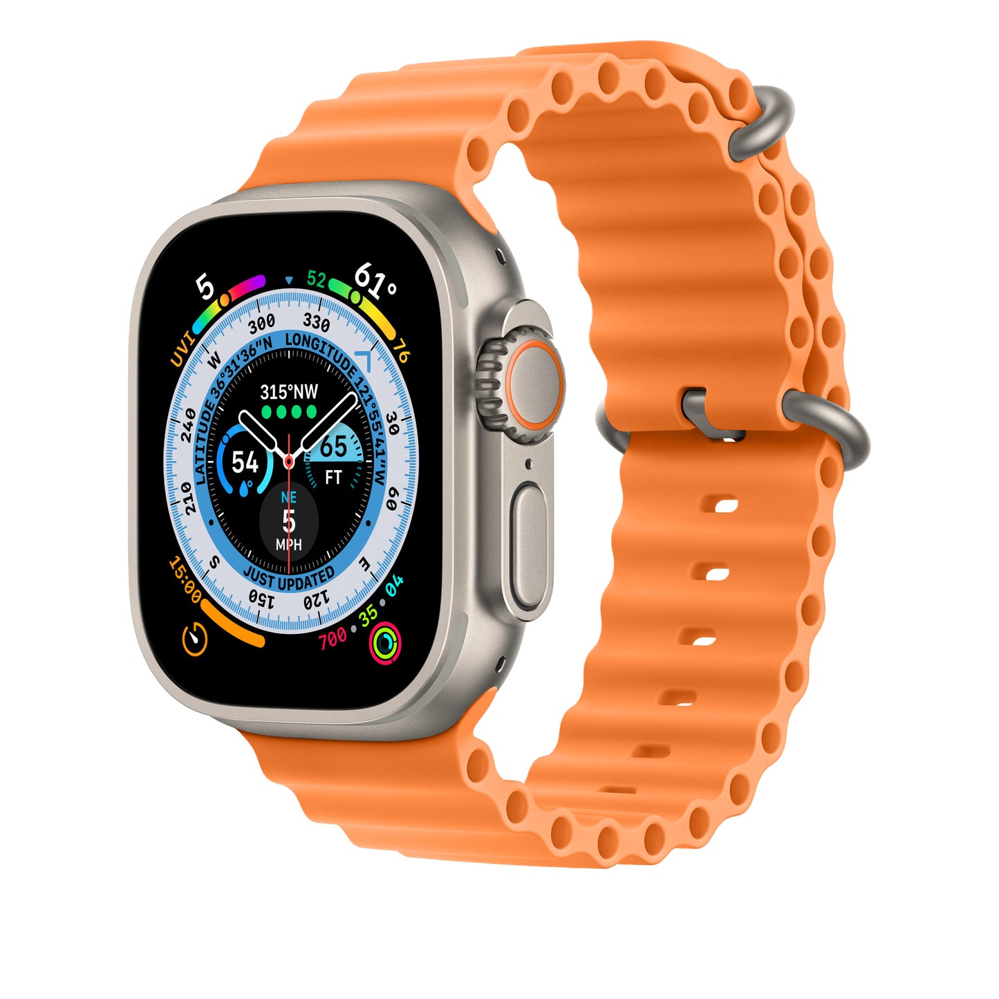 Orange Ocean Strap for Apple Watch