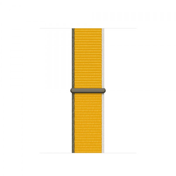 Sunflower Zest Sports Polyester Loop Strap for Apple Watch