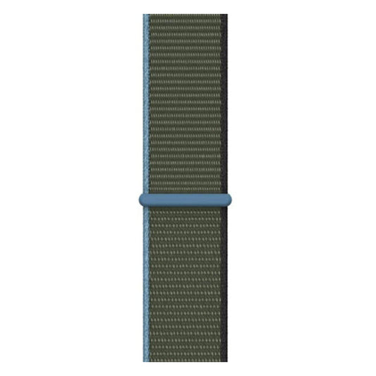 Inverness Green Sports Polyester Loop Strap for Apple Watch