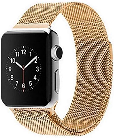 Gold Magnetic Stainless Steel Strap for Apple Watch