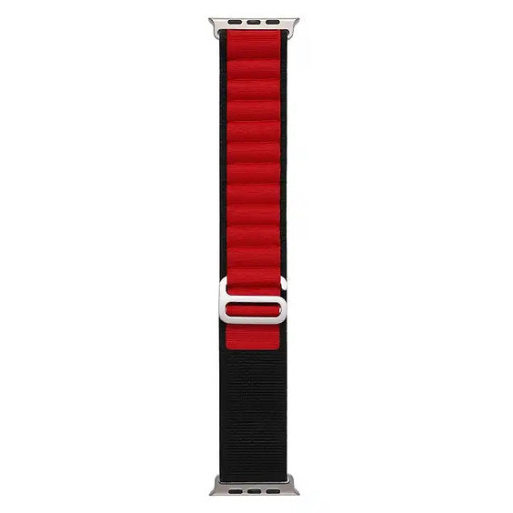 Black & Red Alpine Strap for Apple Watch