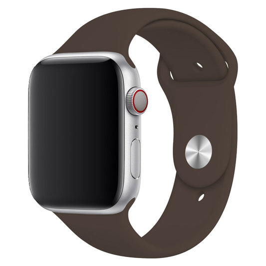 Cocoa Silicone Strap for Apple Watch