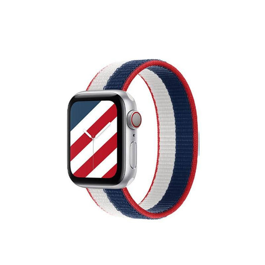 America Sports Polyester Loop Strap for Apple Watch