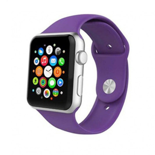 Purple Silicone Strap for Apple Watch