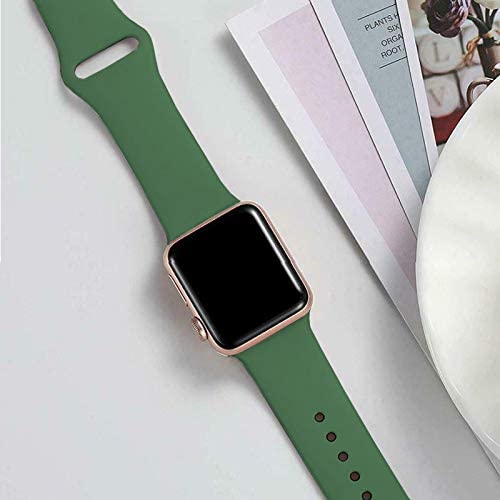 Grass Green Silicone Strap for Apple Watch