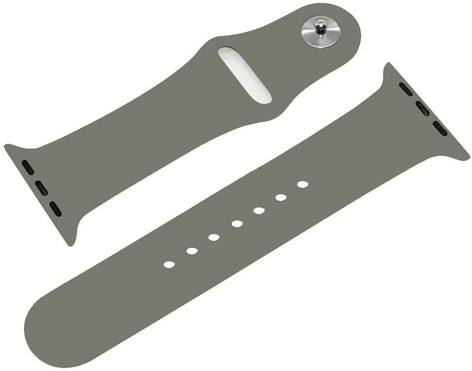 Khaki Silicone Strap for Apple Watch