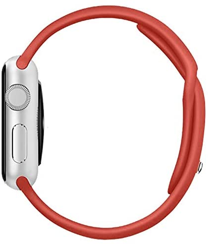 Red Silicone Strap for Apple Watch