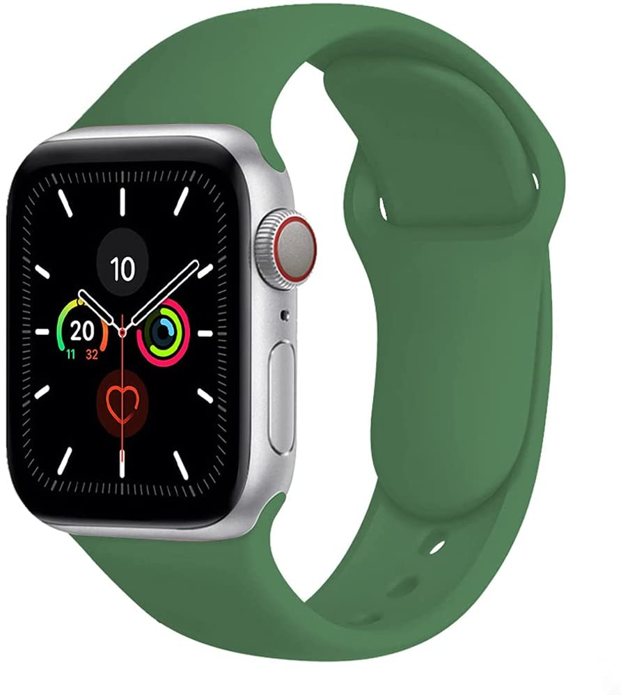 Grass Green Silicone Strap for Apple Watch