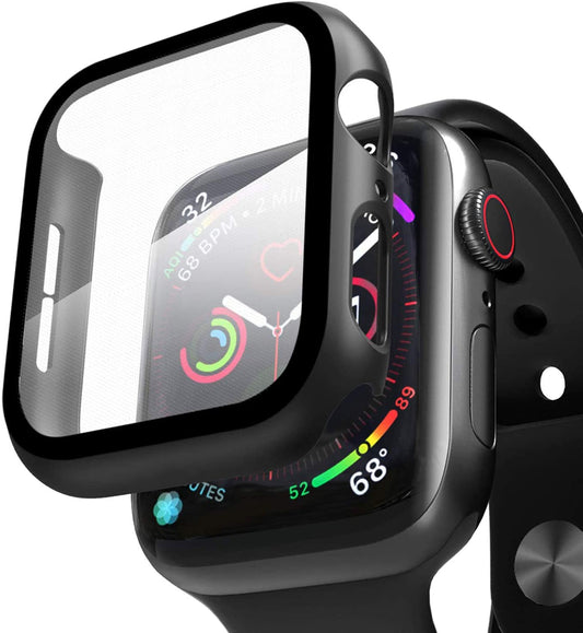 Apple Watch Bumper Case with 9H Tempered Glass