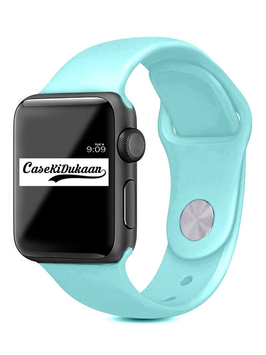 Wave Green Silicone Strap for Apple Watch