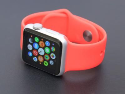 Light Orange Silicone Strap for Apple Watch