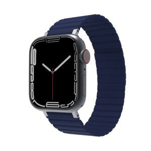 Blue Silicone Magnetic Strap for Apple Watch